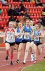 Womens senior and under-20s 1500 metres, North Eastern Track and Field Champs, Gateshead Stadium. Photo: David T. Hewitson/Sports for All Pics